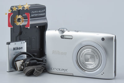 【中古】Nikon ニコン COOLPIX A100 シルバー コンパクトデジタルカメラ