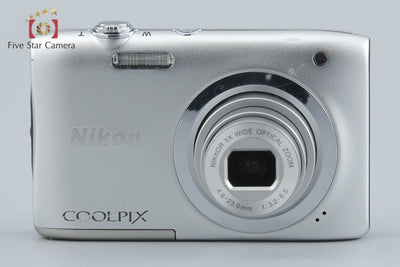 【中古】Nikon ニコン COOLPIX A100 シルバー コンパクトデジタルカメラ