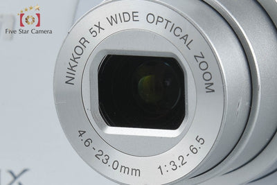 【中古】Nikon ニコン COOLPIX A100 シルバー コンパクトデジタルカメラ