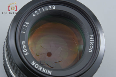 【中古】Nikon ニコン Ai NIKKOR 50mm f/1.4