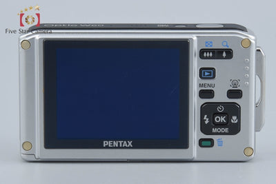 【中古】PENTAX ペンタックス Optio W60 オーシャンブルー コンパクトデジタルカメラ