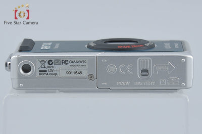 【中古】PENTAX ペンタックス Optio W60 オーシャンブルー コンパクトデジタルカメラ