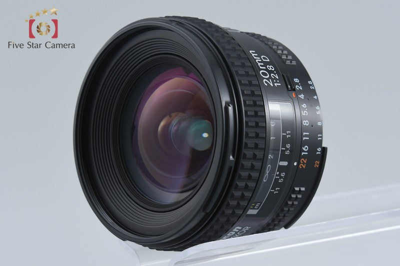 中古】Nikon ニコン AF NIKKOR 20mm f/2.8 D – Five Star Camera