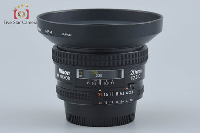 【中古】Nikon ニコン AF NIKKOR 20mm f/2.8 D