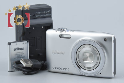 【中古】Nikon ニコン COOLPIX S2700 シルバー コンパクトデジタルカメラ