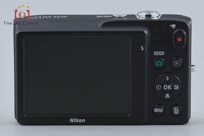 【中古】Nikon ニコン COOLPIX S2700 シルバー コンパクトデジタルカメラ