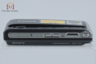【中古】SONY ソニー Cyber-Shot DSC-T70 ブラック デジタルスチルカメラ