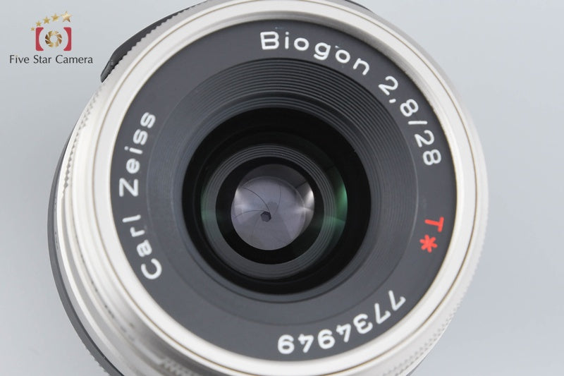 中古】CONTAX コンタックス Carl Zeiss Biogon 28mm f/2.8 T* – Five