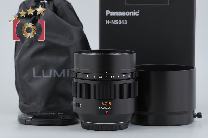 【開封未使用品】Panasonic パナソニック LUMIX LEICA DG NOCTICRON 42.5mm f/1.2 ASPH. O.I.S H-NS043