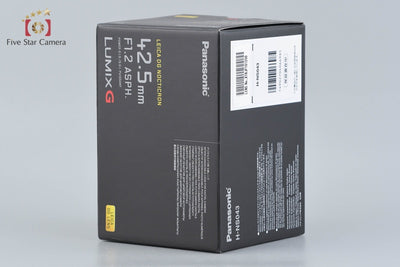【開封未使用品】Panasonic パナソニック LUMIX LEICA DG NOCTICRON 42.5mm f/1.2 ASPH. O.I.S H-NS043