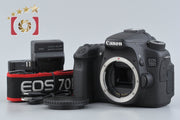 【中古】Canon キヤノン EOS 70D デジタル一眼レフカメラ シャッター回数僅少