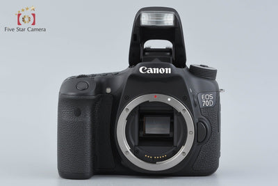 【中古】Canon キヤノン EOS 70D デジタル一眼レフカメラ シャッター回数僅少