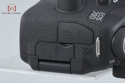 【中古】Canon キヤノン EOS 70D デジタル一眼レフカメラ シャッター回数僅少