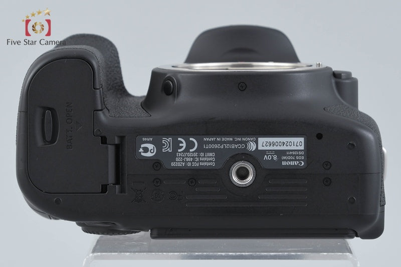 中古】Canon キヤノン EOS 70D デジタル一眼レフカメラ シャッター回数