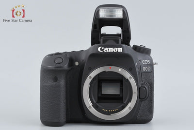 【中古】Canon キヤノン EOS 80D デジタル一眼レフカメラ