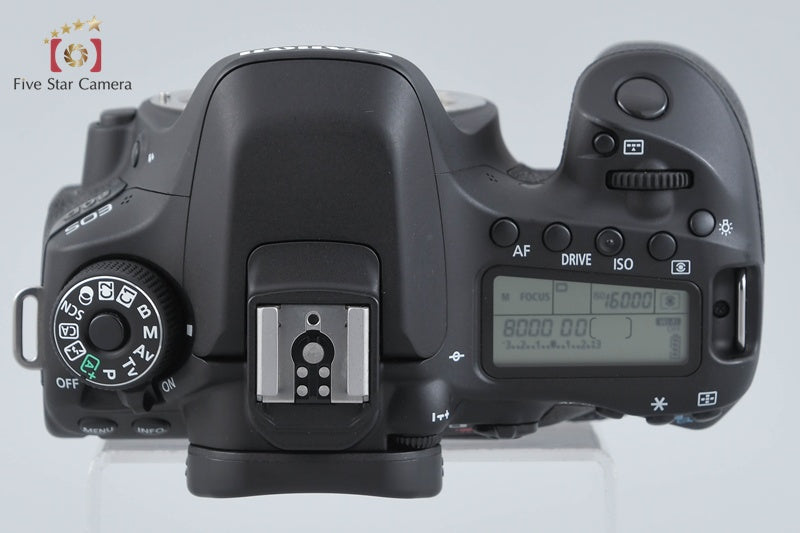 中古】Canon キヤノン EOS 80D デジタル一眼レフカメラ – Five Star