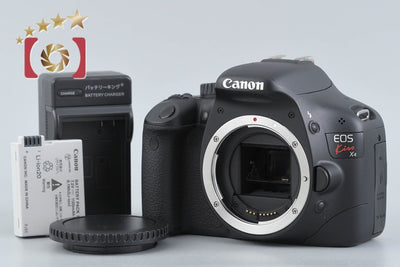 【中古】Canon キヤノン EOS Kiss X4 デジタル一眼レフカメラ シャッター回数僅少