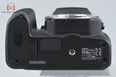 【中古】PENTAX ペンタックス K-5 ブラック デジタル一眼レフカメラ