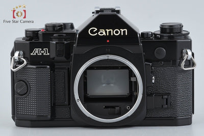 【中古】Canon キヤノン A-1 ブラック フィルム一眼レフカメラ