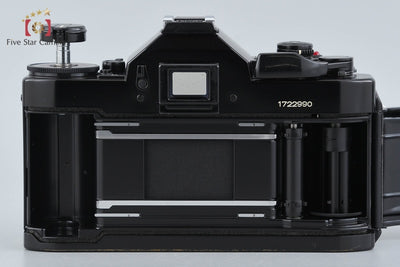 【中古】Canon キヤノン A-1 ブラック フィルム一眼レフカメラ