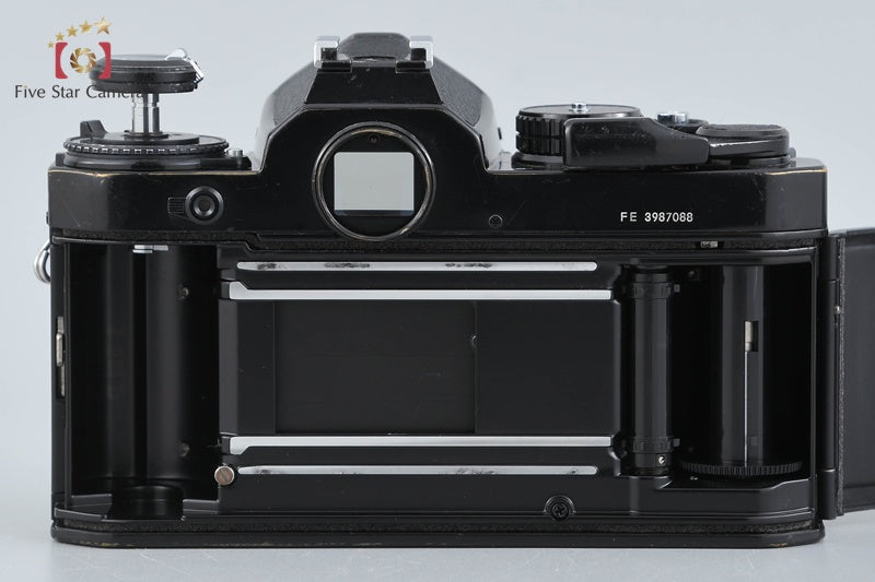 中古】Nikon ニコン FE ブラック フィルム一眼レフカメラ – Five Star
