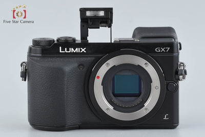 【中古】Panasonic パナソニック LUMIX DMC-GX7 ブラック ミラーレス一眼カメラ