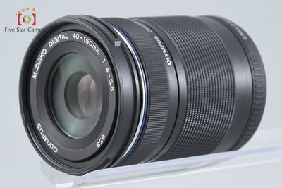 【中古】OLYMPUS オリンパス M.ZUIKO DIGITAL ED 40-150mm f/4-5.6 R ブラック