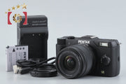 【中古】PENTAX ペンタックス Q7 ズームレンズキット ブラック シャッター回数僅少
