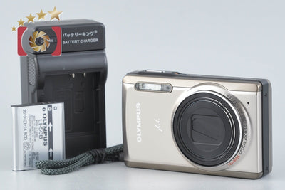 【中古】OLYMPUS オリンパス μ-9010 シャンパンゴールド コンパクトデジタルカメラ