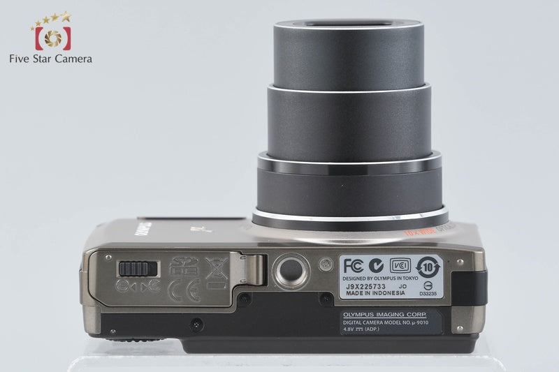 中古】OLYMPUS オリンパス μ-9010 シャンパンゴールド コンパクト