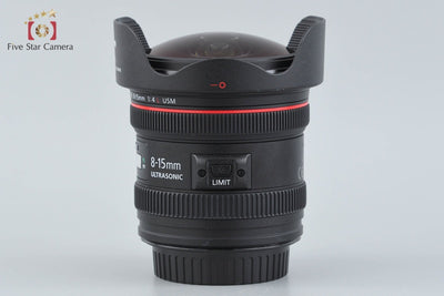 【中古】Canon キヤノン EF 8-15mm f/4 L FISHEYE USM