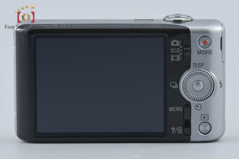 中古】SONY ソニー Cyber-shot DSC-WX200 シルバー デジタルスチル