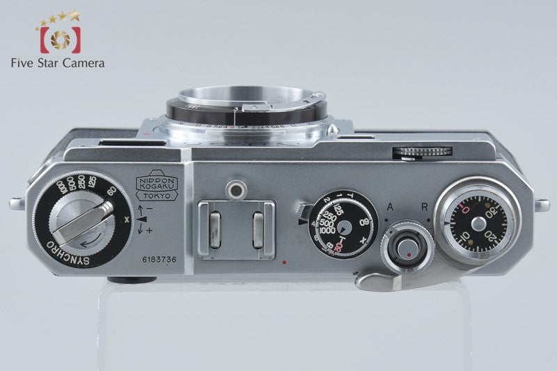 中古】Nikon ニコン S2 後期 黒ダイヤル レンジファインダーフィルム