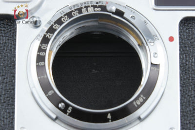 【中古】Nikon ニコン S2 後期 黒ダイヤル レンジファインダーフィルムカメラ