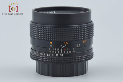 【中古】CONTAX コンタックス Carl Zeiss Planar 50mm f/1.4 T* AEJ