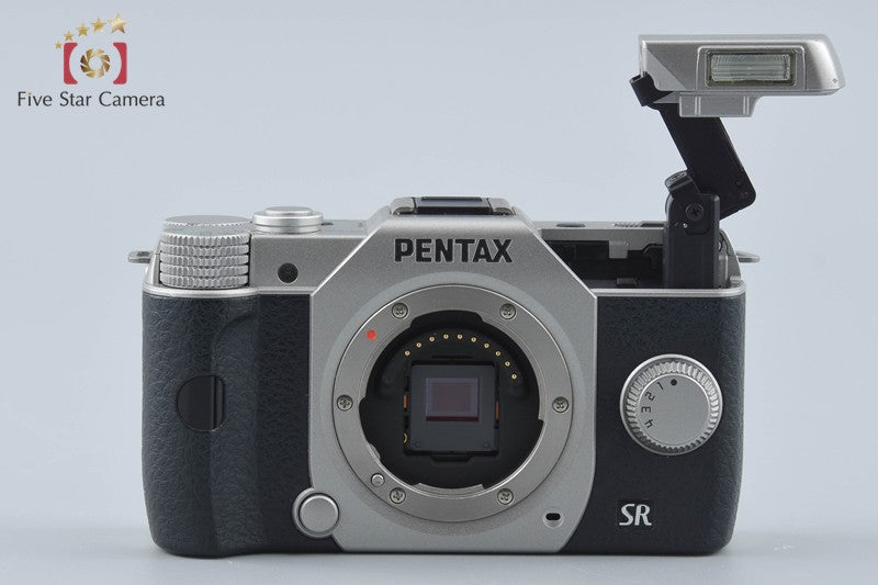 中古】PENTAX ペンタックス Q10 ダブルズームレンズキット シルバー