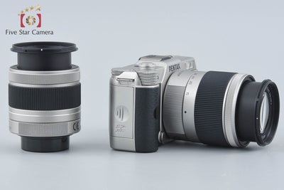 【中古】PENTAX ペンタックス Q10 ダブルズームレンズキット シルバー シャッター回数僅少