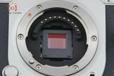 【中古】PENTAX ペンタックス Q10 ダブルズームレンズキット シルバー シャッター回数僅少