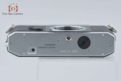 【中古】Voigtlander フォクトレンダー BESSA-L シルバー レンジファインダーフィルムカメラ