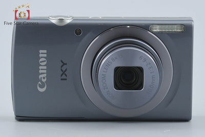 【中古】Canon キヤノン IXY 160 シルバー コンパクトデジタルカメラ 元箱付き