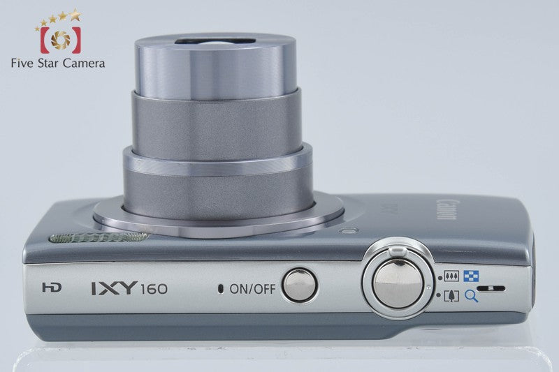 中古】Canon キヤノン IXY 160 シルバー コンパクトデジタルカメラ 元