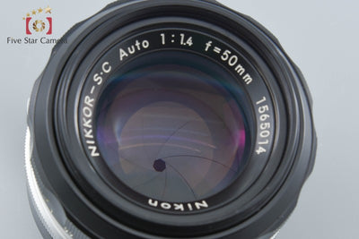 【中古】Nikon ニコン NIKKOR-S.C Auto 50mm f/1.4