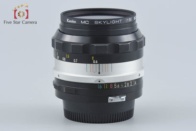 【中古】Nikon ニコン NIKKOR-S.C Auto 50mm f/1.4
