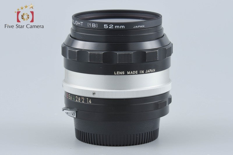 ニコン NIKKOR-S.C Auto 50mm F1.4 中古品 中古】Nikon ニコン NIKKOR-S.C Auto 50mm f/1.4 – Five Star Camera