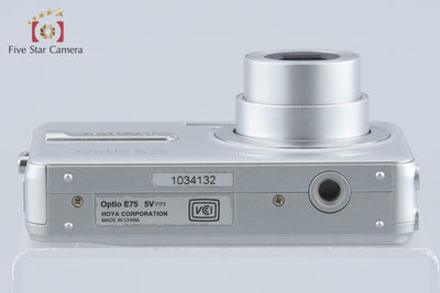 【中古】PENTAX ペンタックス Optio E75 コンパクトデジタルカメラ