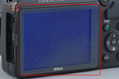 【中古】Nikon ニコン COOLPIX L810 ブラック コンパクトデジタルカメラ