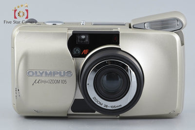【中古】OLYMPUS オリンパス μ[mju:] ZOOM 105 コンパクトフィルムカメラ