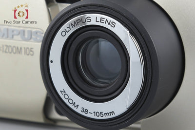 【中古】OLYMPUS オリンパス μ[mju:] ZOOM 105 コンパクトフィルムカメラ