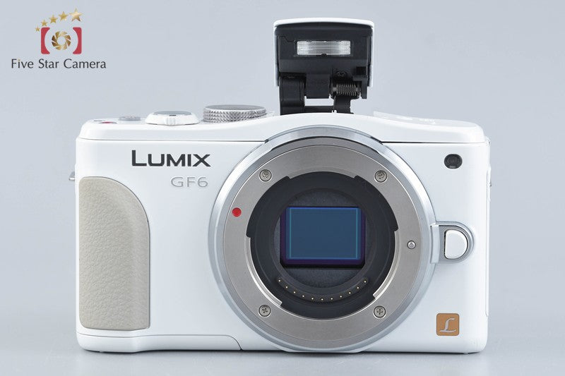 中古】Panasonic パナソニック LUMIX DMC-GF6 ホワイト ミラーレス一眼