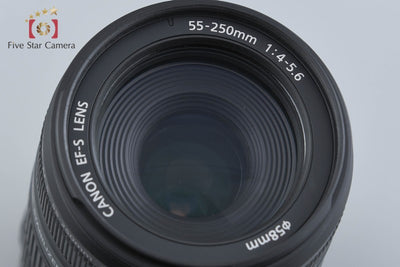 【中古】Canon キヤノン EF-S 55-250mm f/4-5.6 IS